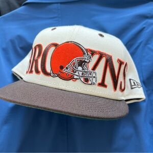 Cleveland Browns Cream SnapBack